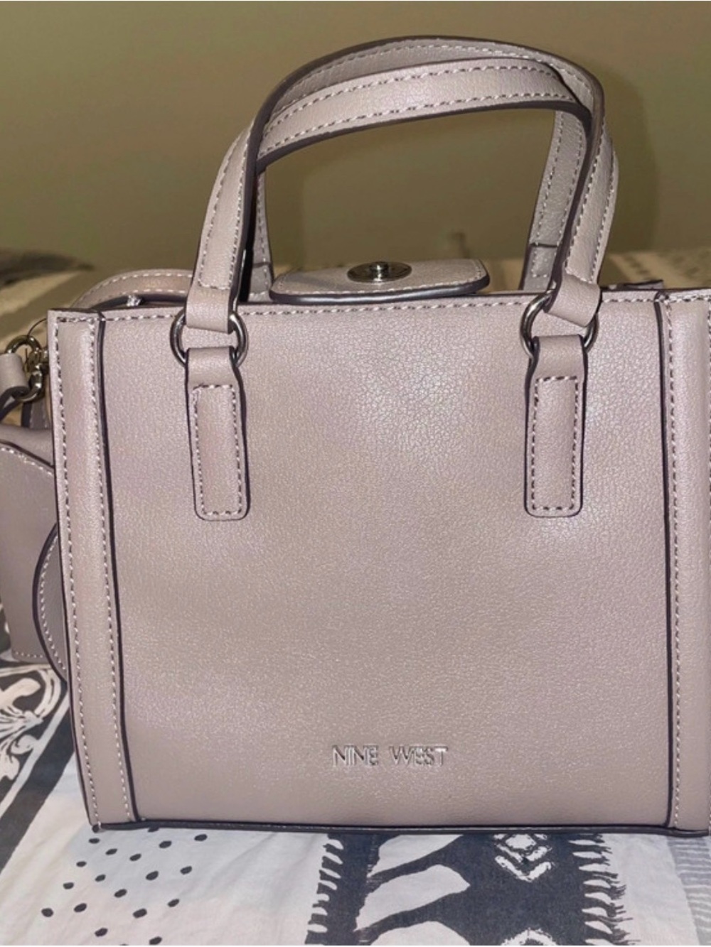 Nine West Faux-Leather Handbag